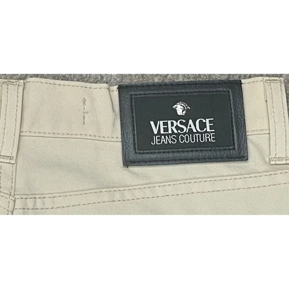 Versace Jeans Couture Ittierre Vintage Men's 5 Pocket Casual Pants Size 28x33 - Picture 15 of 16